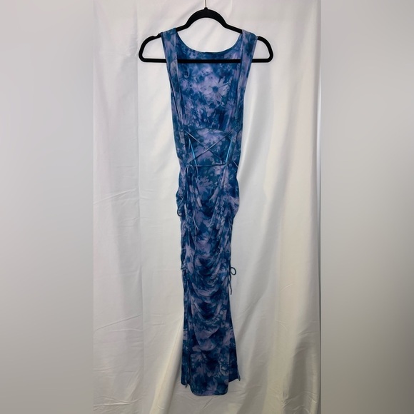 Free People Take Me Away Mesh Midi Dress Size Medium - Picture 6 of 10